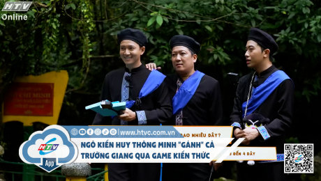 Xem Show CLIP HÀI Ngô Kiến Huy thông minh "gánh" cả team HD Online.