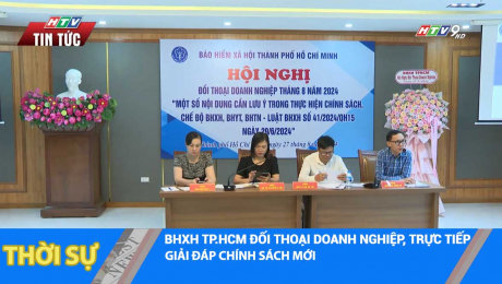 BHXH TP.HCM ĐỐI THOẠI DOANH NGHIỆP, TRỰC TIẾP GIẢI ĐÁP CHÍNH SÁCH MỚI