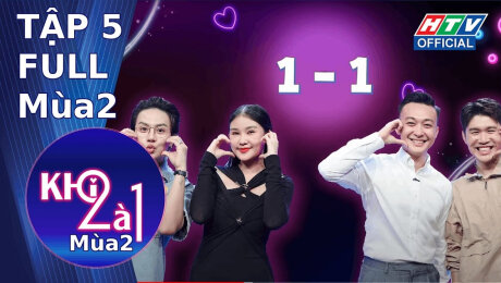 Xem Show TV SHOW Khi 2 là 1 Mùa 2 Tập 05: Cặp vợ chồng "nàng Hoa hậu - chàng Biên tập viên" TRUYỀN CẢM HỨNG cực mạnh HD Online.