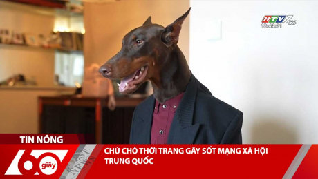 CHÚ CHÓ THỜI TRANG GÂY SỐT MẠNG XÃ HỘI TRUNG QUỐC