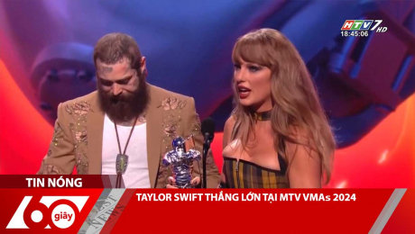 Xem Clip TAYLOR SWIFT THẮNG LỚN TẠI MTV VMAS 2024 HD Online.