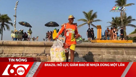 BRAZIL: NỖ LỰC GIẢM BAO BÌ NHỰA DÙNG MỘT LẦN