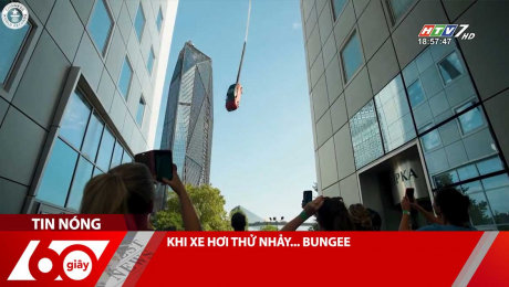 KHI XE HƠI THỬ NHẢY... BUNGEE