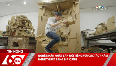 Xem Clip NGHỆ NHÂN NHẬT BẢN NỔI TIẾNG VỚI CÁC TÁC PHẨM NGHỆ THUẬT BẰNG BÌA CỨNG HD Online.