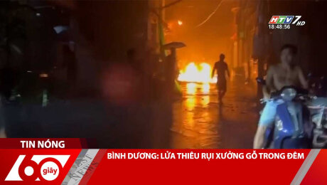 Xem Clip BÌNH DƯƠNG: LỬA THIÊU RỤI XƯỞNG GỖ TRONG ĐÊM HD Online.