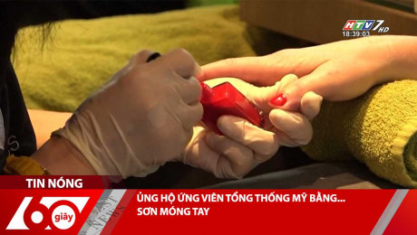 ỦNG HỘ ỨNG VIÊN TỔNG THỐNG MỸ BẰNG... SƠN MÓNG TAY