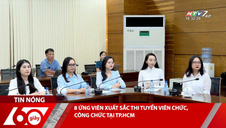 8 ỨNG VIÊN XUẤT SẮC THI TUYỂN VIÊN CHỨC, CÔNG CHỨC TẠI TP.HCM