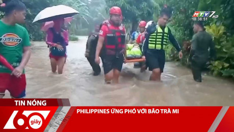 PHILIPPINES ỨNG PHÓ VỚI BÃO TRÀ MI