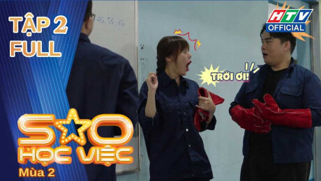 Xem Show TV SHOW Sao Học Việc Mùa 2 Tập 02: Young Ju thiếu oxy, Nguyễn Đình Vũ sợ đền hợp đồng với nghề quá khó HD Online.