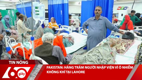 PAKISTAN: HÀNG TRĂM NGƯỜI NHẬP VIỆN VÌ Ô NHIỄM KHÔNG KHÍ TẠI LAHORE