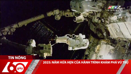 2025: NĂM HỨA HẸN CỦA HÀNH TRÌNH KHÁM PHÁ VŨ TRỤ