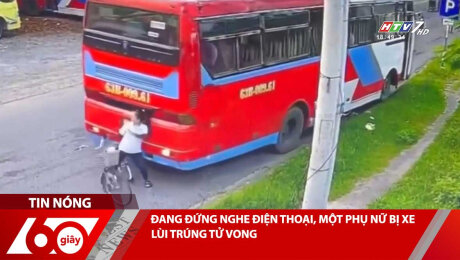 ĐANG ĐỨNG NGHE ĐIỆN THOẠI, MỘT PHỤ NỮ BỊ XE LÙI TRÚNG TỬ VONG