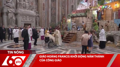 GIÁO HOÀNG FRANCIS KHỞI ĐỘNG NĂM THÁNH CỦA CÔNG GIÁO