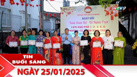 Bản Tin Buổi Sáng 25/01/2025