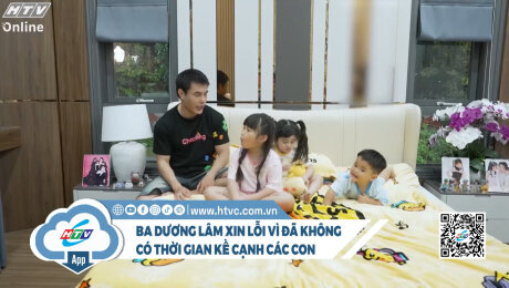 Ba Dương Lâm xin lỗi vì đã không kề cạnh các con