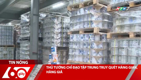 THỦ TƯỚNG CHỈ ĐẠO TẬP TRUNG TRUY QUÉT HÀNG GIAN, HÀNG GIẢ