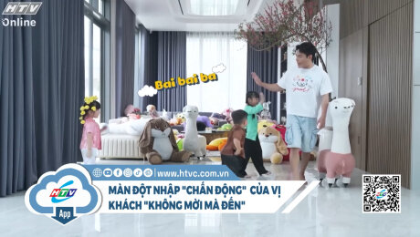Xem Show CLIP HÀI Màn đột nhập khó đỡ nhất năm của vị khách không mời mà đến HD Online.