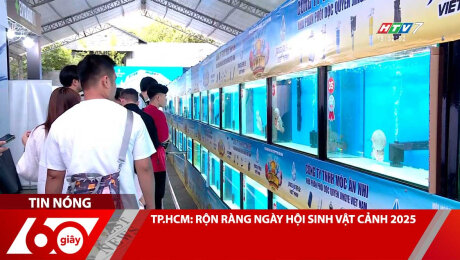 TP.HCM: RỘN RÀNG NGÀY HỘI SINH VẬT CẢNH 2025