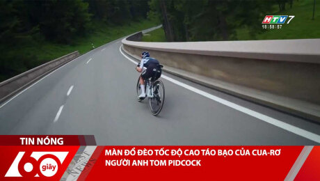 Xem Clip MÀN ĐỔ ĐÈO TỐC ĐỘ CAO TÁO BẠO CỦA CUA-RƠ NGƯỜI ANH TOM PIDCOCK HD Online.