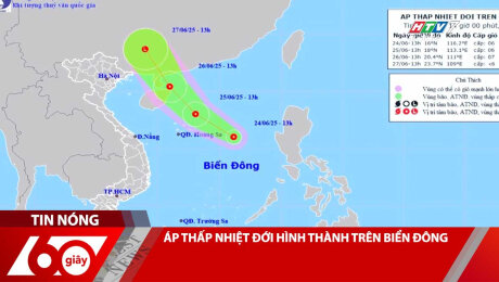 Xem Clip ÁP THẤP NHIỆT ĐỚI HÌNH THÀNH TRÊN BIỂN ĐÔNG HD Online.