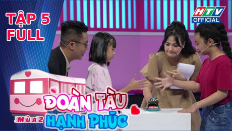 Xem Show TV SHOW Đoàn Tàu Hạnh Phúc Mùa 2 Tập 05: Trà Ngọc "tăng xông" vì khách mời xin hẳn trái dừa ngồi đợi HD Online.