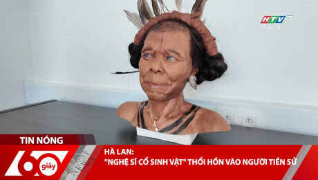 Xem Clip HÀ LAN: "NGHỆ SĨ CỔ SINH VẬT" THỔI HỒN VÀO NGƯỜI TIỀN SỬ HD Online.