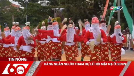 HÀNG NGÀN NGƯỜI THAM DỰ LỄ HỘI MẶT NẠ Ở BENIN