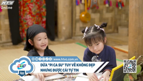 Dừa "Pi Ca Su" tuy vẽ không đẹp nhưng được cái tự tin
