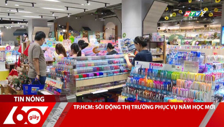 Xem Clip TP.HCM: SÔI ĐỘNG THỊ TRƯỜNG PHỤC VỤ NĂM HỌC MỚI HD Online.