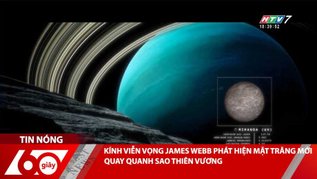 Xem Clip KÍNH VIỄN VỌNG JAMES WEBB PHÁT HIỆN MẶT TRĂNG MỚI QUAY QUANH SAO THIÊN VƯƠNG HD Online.