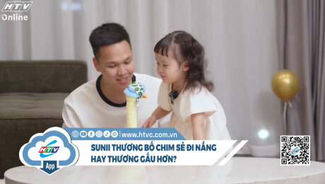Sunii thương bố CHIM SẺ ĐI NẮNG hay thương gấu hơn? 