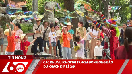 Xem Clip CÁC KHU VUI CHƠI TẠI TP.HCM ĐÓN ĐÔNG ĐẢO DU KHÁCH DỊP LỄ 2/9 HD Online.