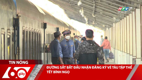 Xem Clip ĐƯỜNG SẮT BẮT ĐẦU NHẬN ĐĂNG KÝ VÉ TÀU TẬP THỂ TẾT BÍNH NGỌ HD Online.