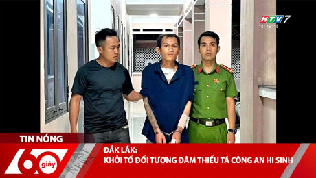 Xem Clip ĐẮK LẮK: KHỞI TỐ ĐỐI TƯỢNG ĐÂM THIẾU TÁ CÔNG AN HI SINH HD Online.