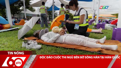 Xem Clip ĐỘC ĐÁO CUỘC THI NGỦ BÊN BỜ SÔNG HÀN TẠI HÀN QUỐC HD Online.