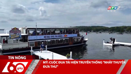Xem Clip MỸ: CUỘC ĐUA TÁI HIỆN TRUYỀN THỐNG "NHẢY THUYỀN ĐƯA THƯ" HD Online.