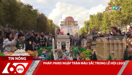 Xem Clip PHÁP: PARIS NGẬP TRÀN MÀU SẮC TRONG LỄ HỘI LEGO HD Online.
