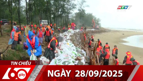 Xem Clip Bản Tin 60s 28/09/2025 HD Online.