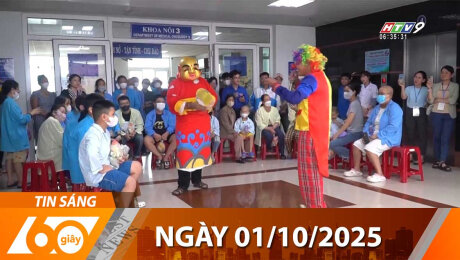 Xem Clip Bản Tin 60s 01/10/2025 HD Online.