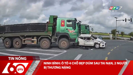 Xem Clip NINH BÌNH: Ô TÔ 4 CHỖ BẸP DÚM SAU TAI NẠN, 2 NGƯỜI BỊ THƯƠNG NẶNG HD Online.