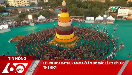 Xem Clip LỄ HỘI HOA BATHUKAMMA Ở ẤN ĐỘ XÁC LẬP 2 KỶ LỤC THẾ GIỚI HD Online.