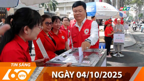 Xem Clip Bản Tin 60s 04/10/2025 HD Online.