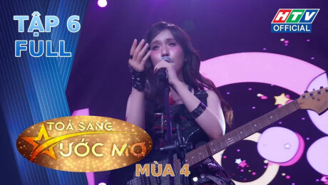 Xem Show TV SHOW Tỏa Sáng Ước Mơ Mùa 4 Tập 06: Đêm tranh tài gay cấn nảy lửa, top 8 tài năng chính thức lộ diện HD Online.