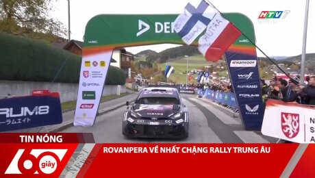 ROVANPERA VỀ NHẤT CHẶNG RALLY TRUNG ÂU