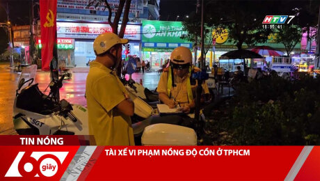 TÀI XẾ VI PHẠM NỒNG ĐỘ CỒN Ở TPHCM