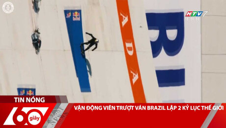 VẬN ĐỘNG VIÊN TRƯỢT VÁN BRAZIL LẬP 2 KỶ LỤC THẾ GIỚI