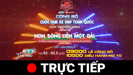 Xem LỄ CÔNG BỐ & DIỄU HÀNH THỂ THAO CHÀO ĐÓN CÚP TRUYỀN HÌNH LẦN THỨ 38 - 2026  Online.