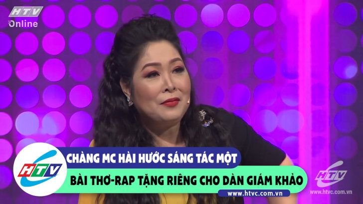 Xem Show Chàng MC hài hước sáng tác một bài Thơ-Rap tặng riêng cho dàn Giám  khảo HD Online